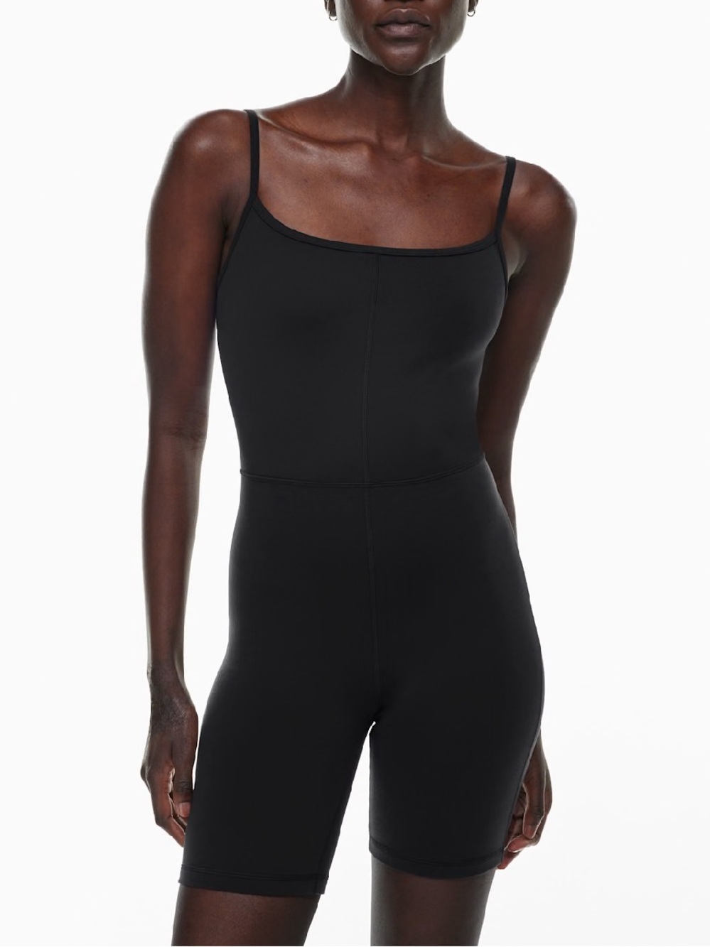 Black Women's Wilfred Free Jumpsuit - Sleek Strappy Design